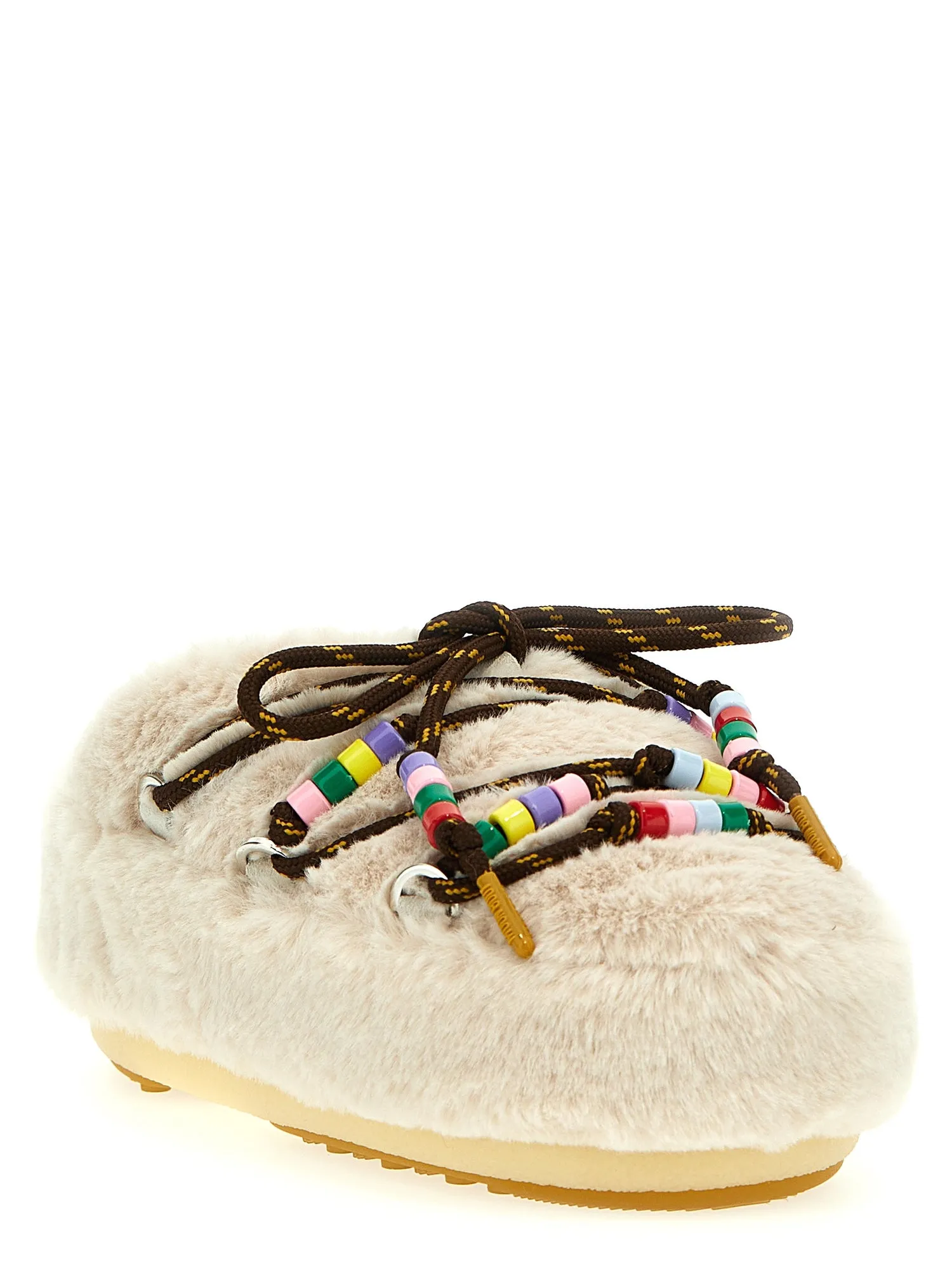 Moon Boot    Moon Boot 'Faux Fur Beads' Mules