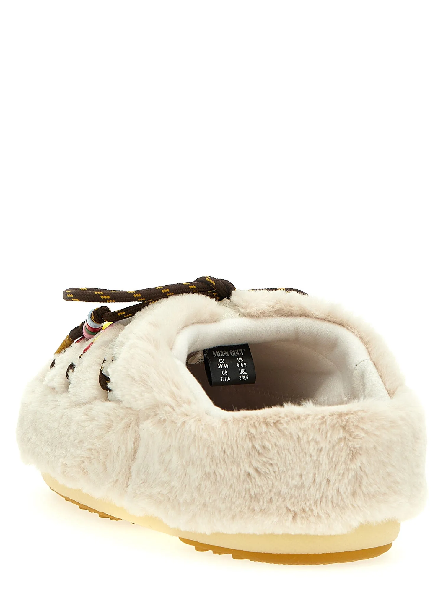 Moon Boot    Moon Boot 'Faux Fur Beads' Mules