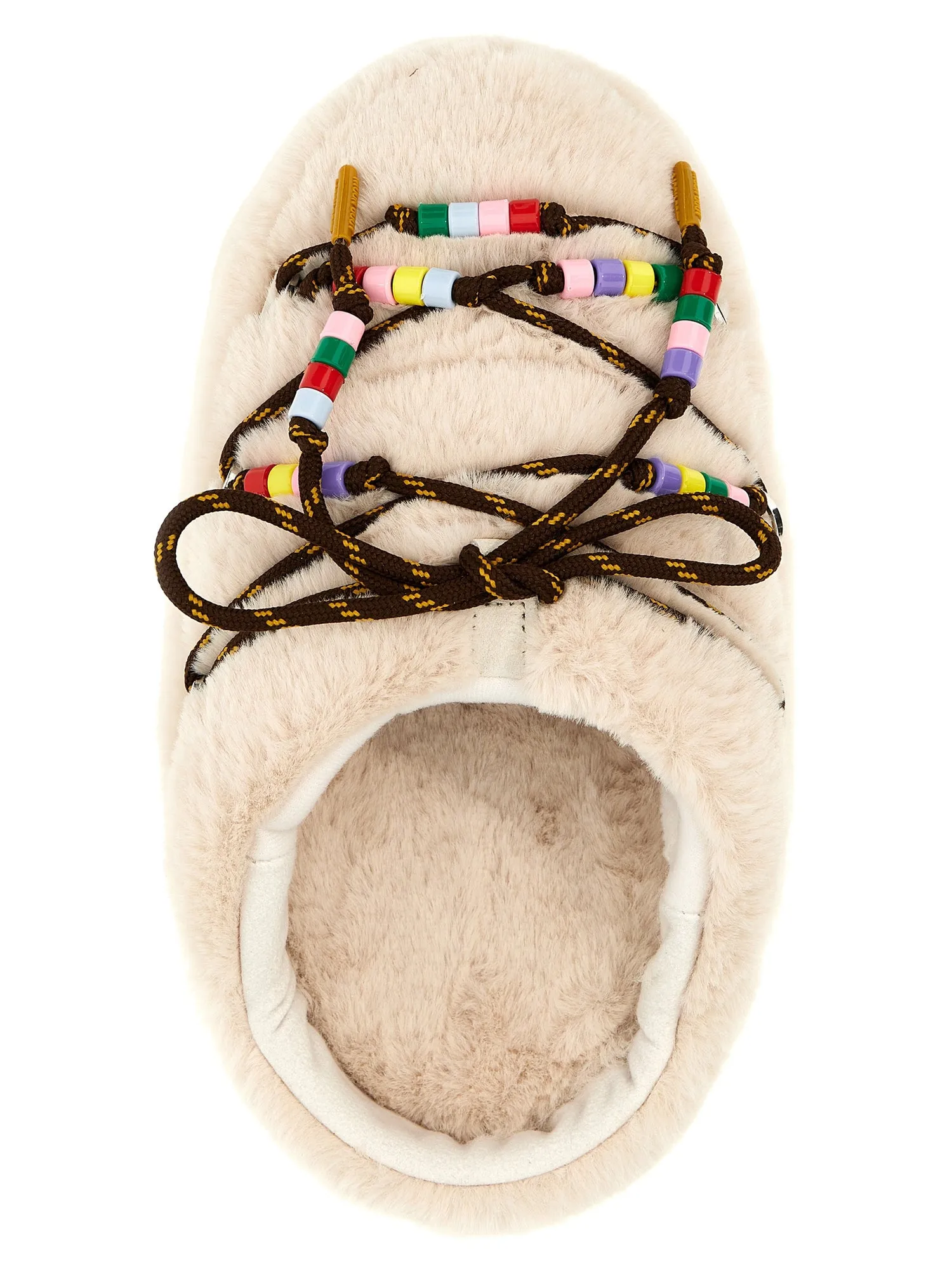 Moon Boot    Moon Boot 'Faux Fur Beads' Mules