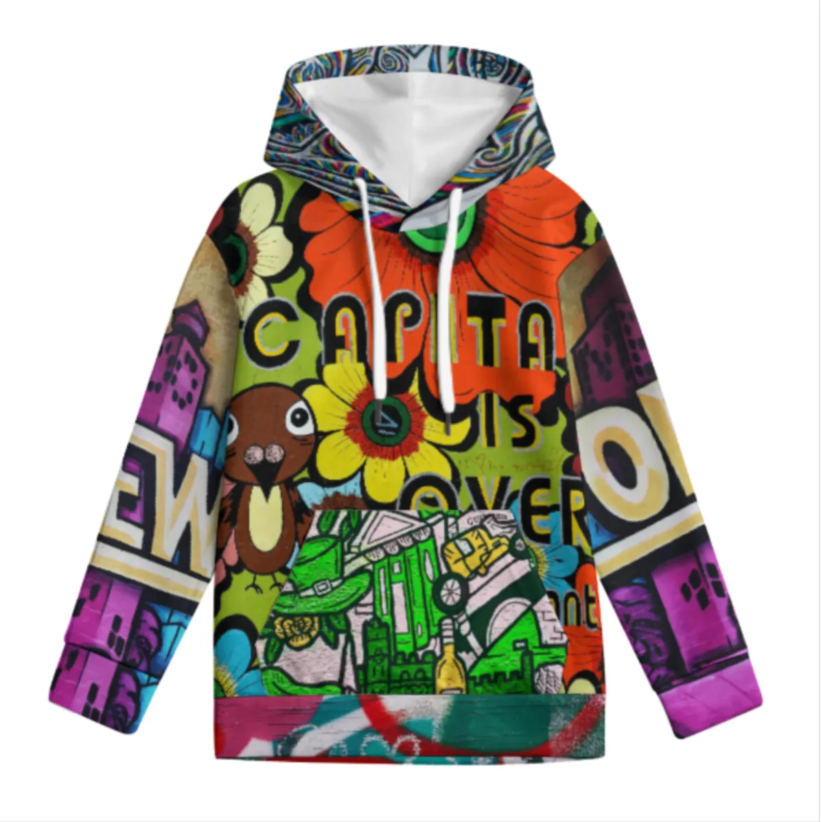 Multi-Image-Design Jungen Sweatshirt Kapuzenpullover mit Kordelzug und Print Hoodie A38H mit Foto Design Motiv Text selbst gesta