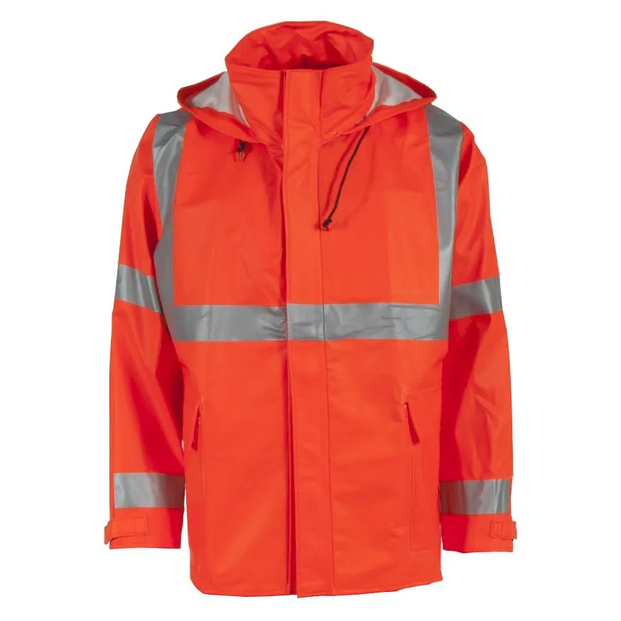 Neese 217AJ Flex Arc Type R Class 3 FR Rain Jacket - Orange