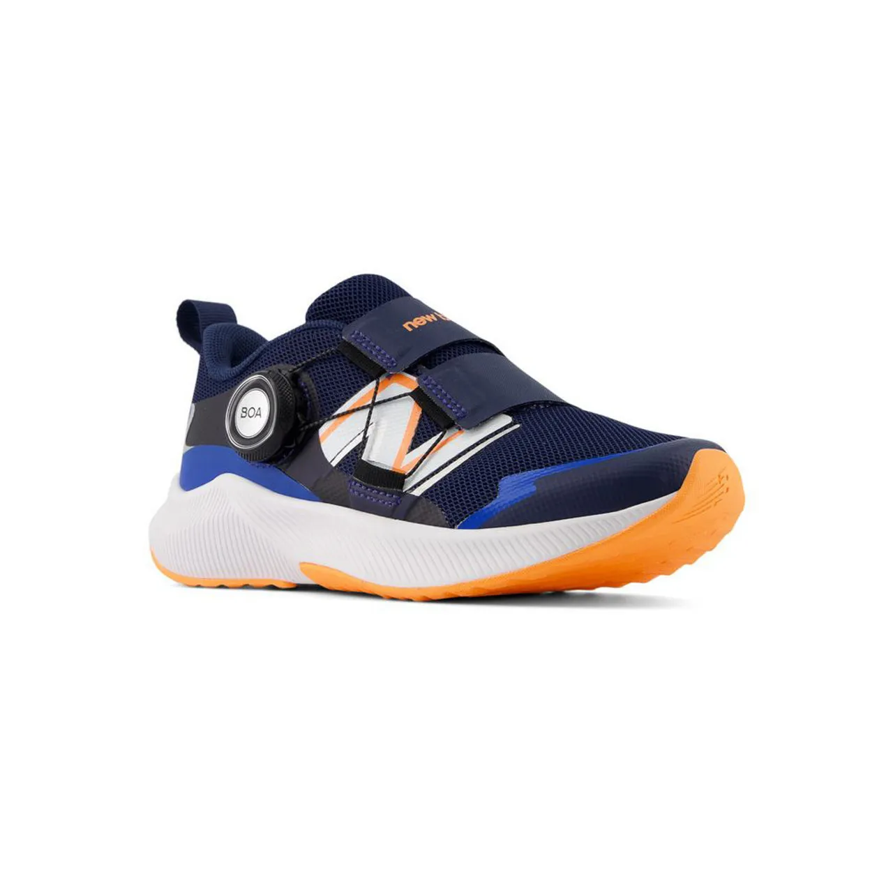 New Balance Big Kids DynaSoft Reveal v4 BOA - NB Navy / Hot Mango