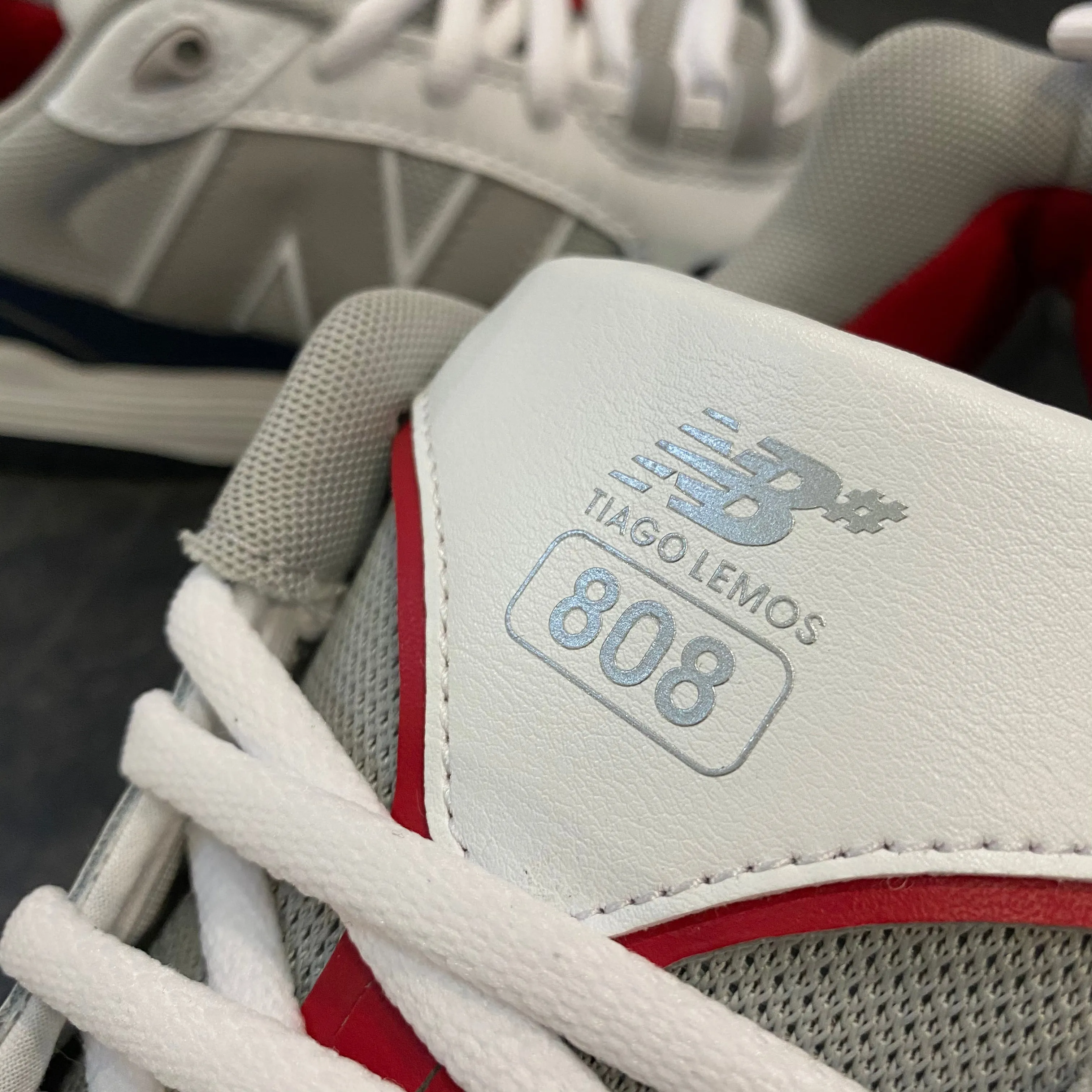 New Balance Numeric 808 Tiago White/Red/Blue SALE