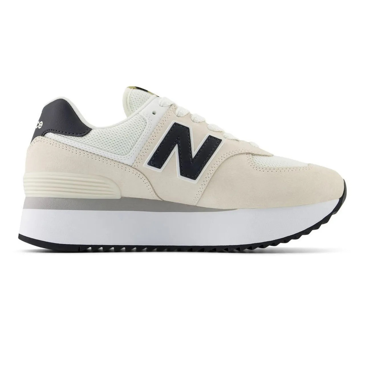 New Balance Women's 574+ - Linen / Sea Salt / Phantom