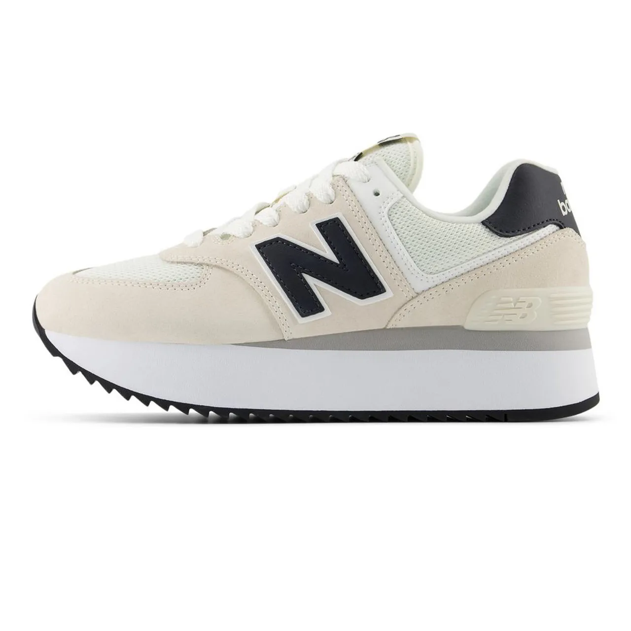 New Balance Women's 574+ - Linen / Sea Salt / Phantom