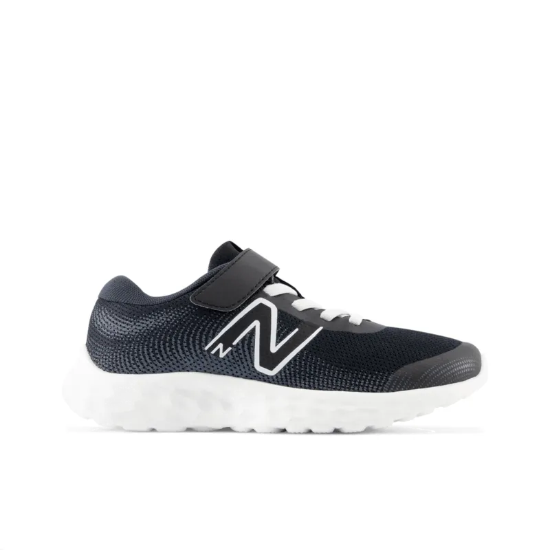 New Balance Youth 520 V8 Bungee Lace Shoe - PA520BW8 (Wide)