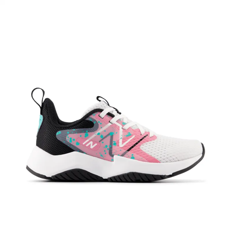 New Balance Youth Girls Rave Run V2 Shoe - PKRAVFP2 (Wide)