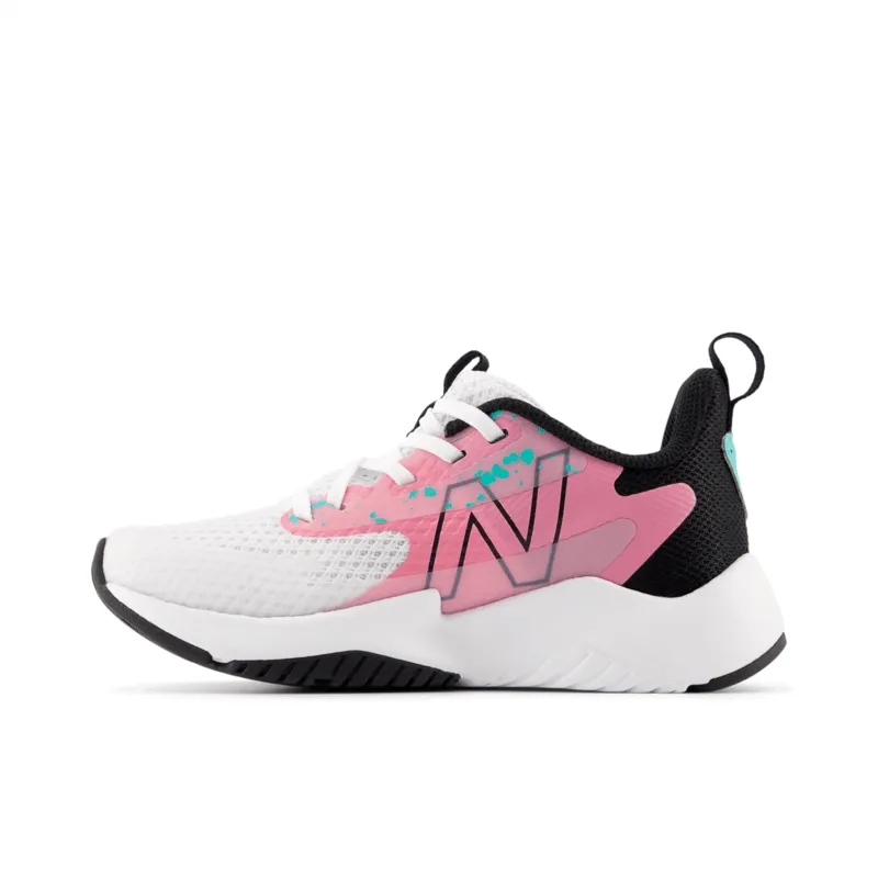 New Balance Youth Girls Rave Run V2 Shoe - PKRAVFP2 (Wide)