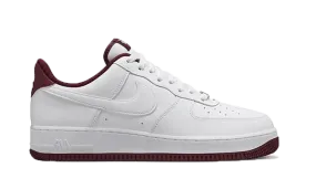 Nike Air Force 1 Low '07 White Dark Beetroot