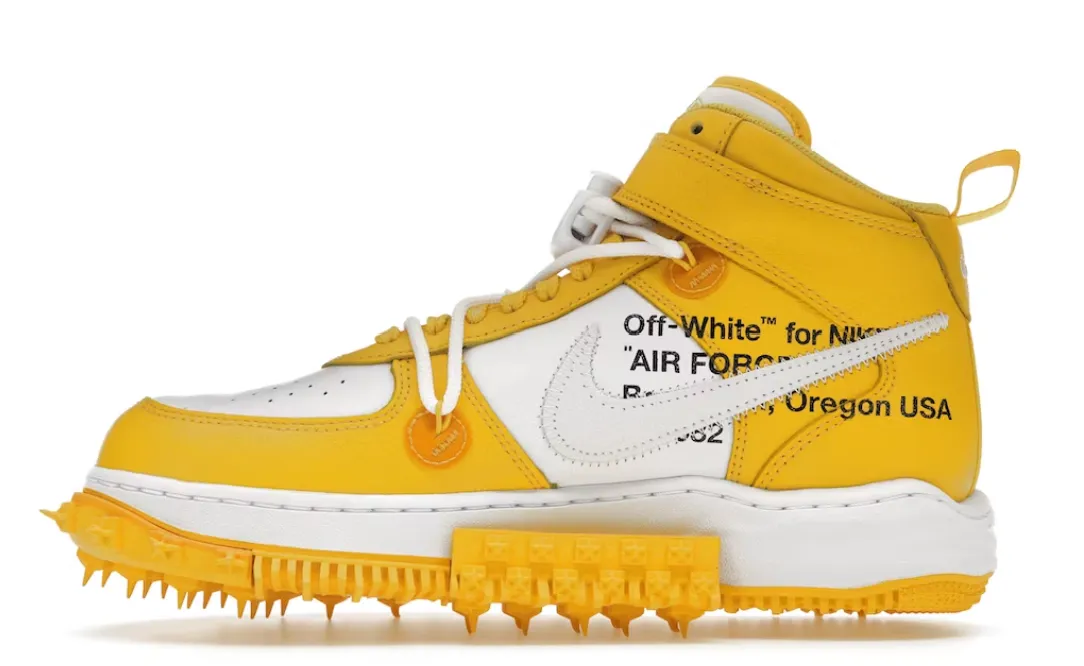 Nike Air Force 1 Mid SP Off-White Varsity Maize