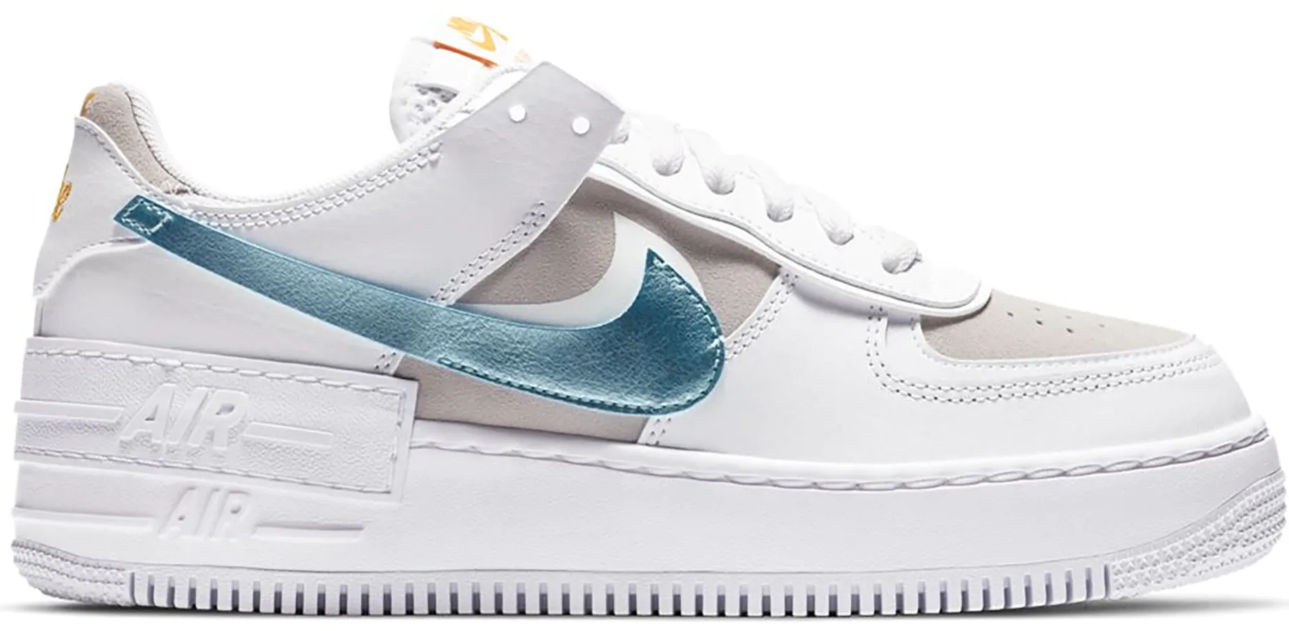 Nike Air Force 1 Shadow White Vast Grey Glacier Ice (W)