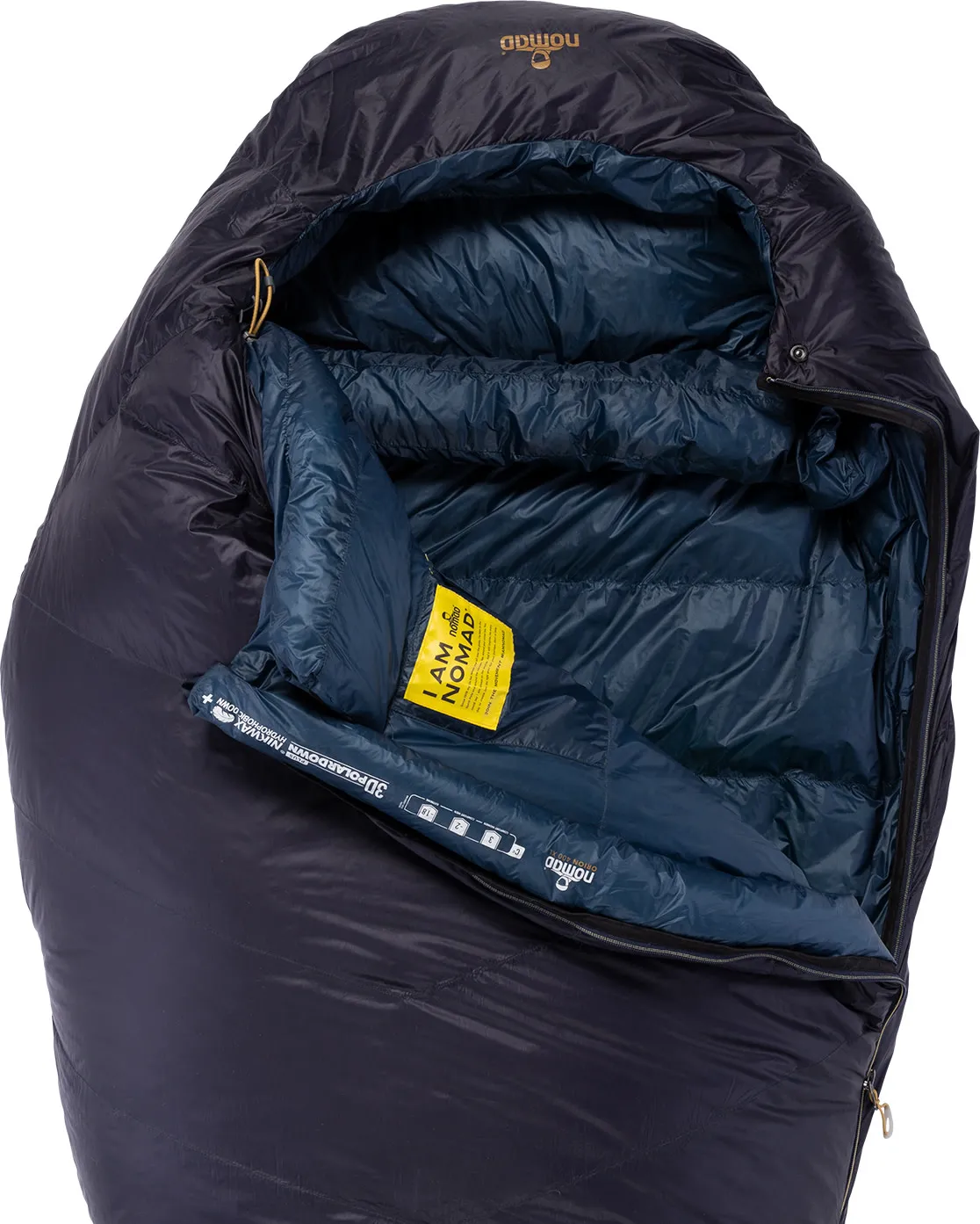 Nomad Orion 400 XL Mummy Sleeping Bag Ink | Buy Nomad Orion 400 XL Mummy Sleeping Bag Ink here | Outnorth