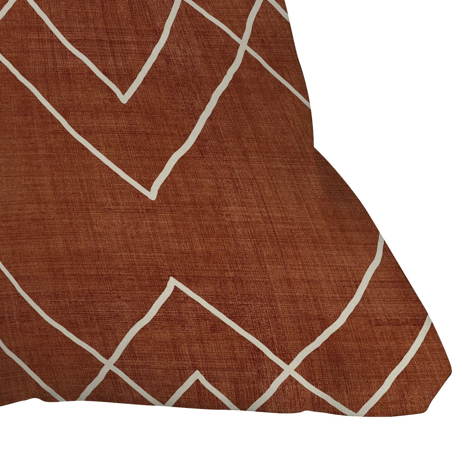 Nudo Rust Indoor / Outdoor Throw Pillows (DS) DD