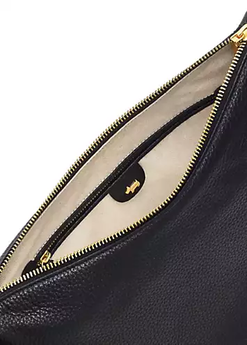 Oak Street Black Medium Ziptop Crossbody Bag by Radley London | Look Again