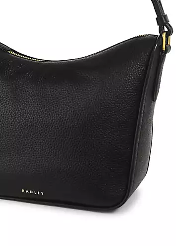 Oak Street Black Medium Ziptop Crossbody Bag by Radley London | Look Again