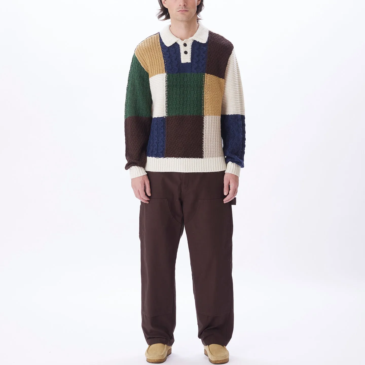 Obey Oliver Patchwork Sweater