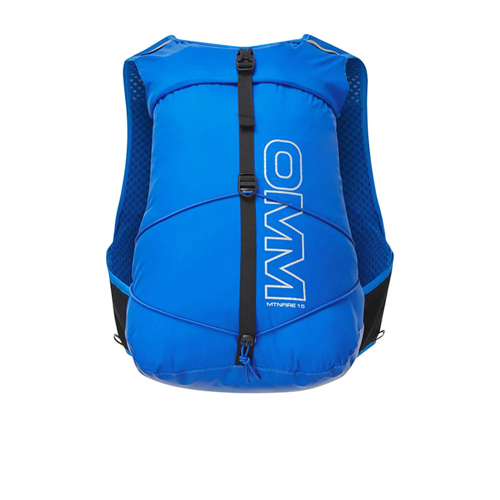 OMM MountainFire 15L Running Vest with 2 x 350ml Flexi Flasks (Small) - AW24