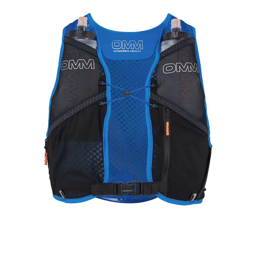 OMM UltraFire 5 Running Vest (Medium) With 2 x 350ml Bottles - AW24