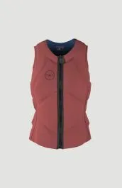 O'Neill Slasher Comp B Womens Impact Vest - Tea Rose/Abyss