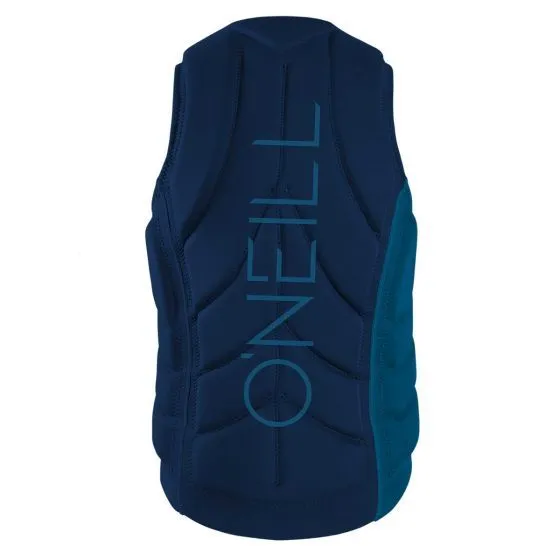 O'Neill Slasher Comp Mens Impact Vest - Ultra Blue/Abyss