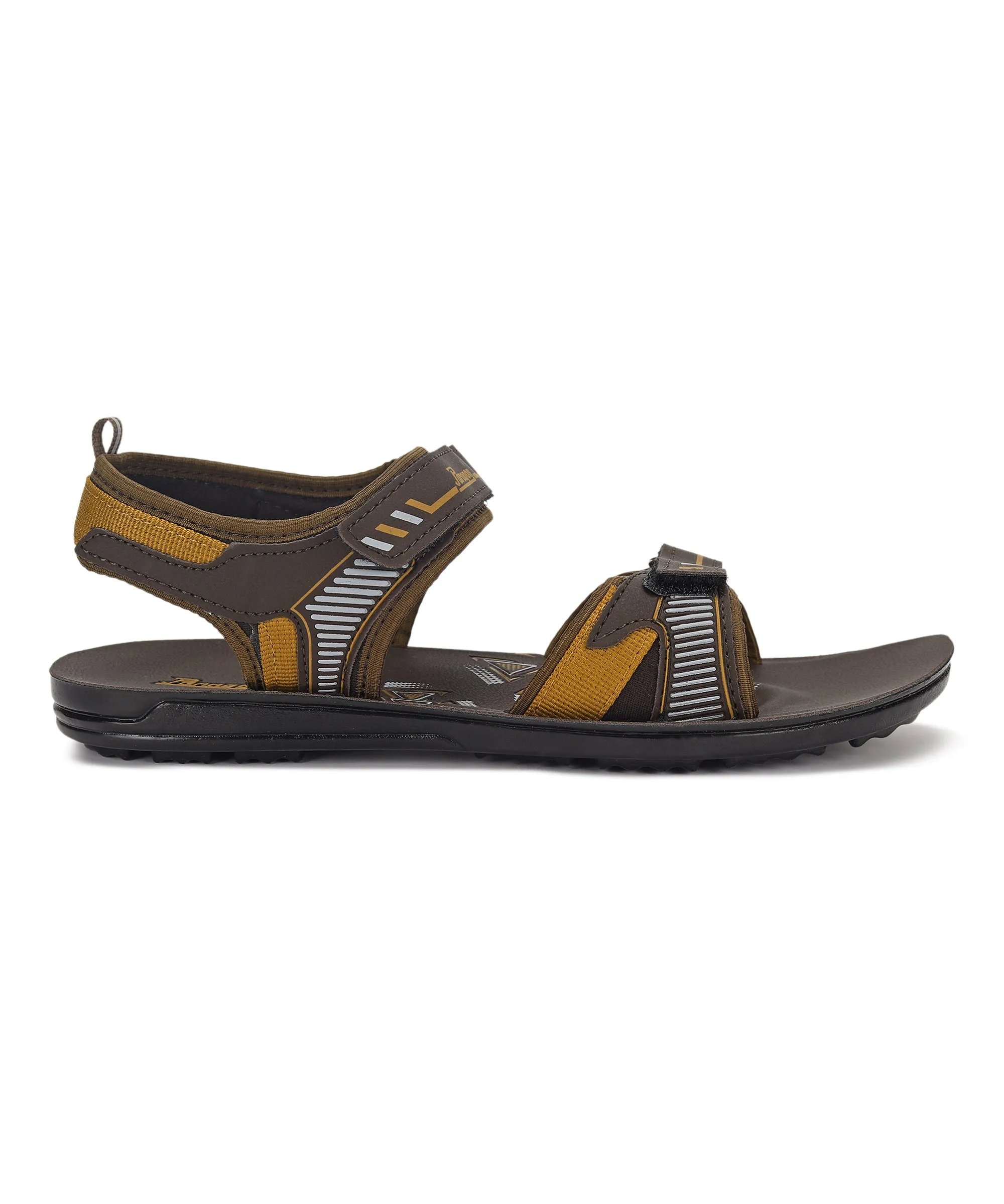 Paragon PUK2217G Men Stylish Velcro Sandals | Comfortable Sporty Sandals for Daily Outdoor Use | Casual Athletic Sandals with Cu