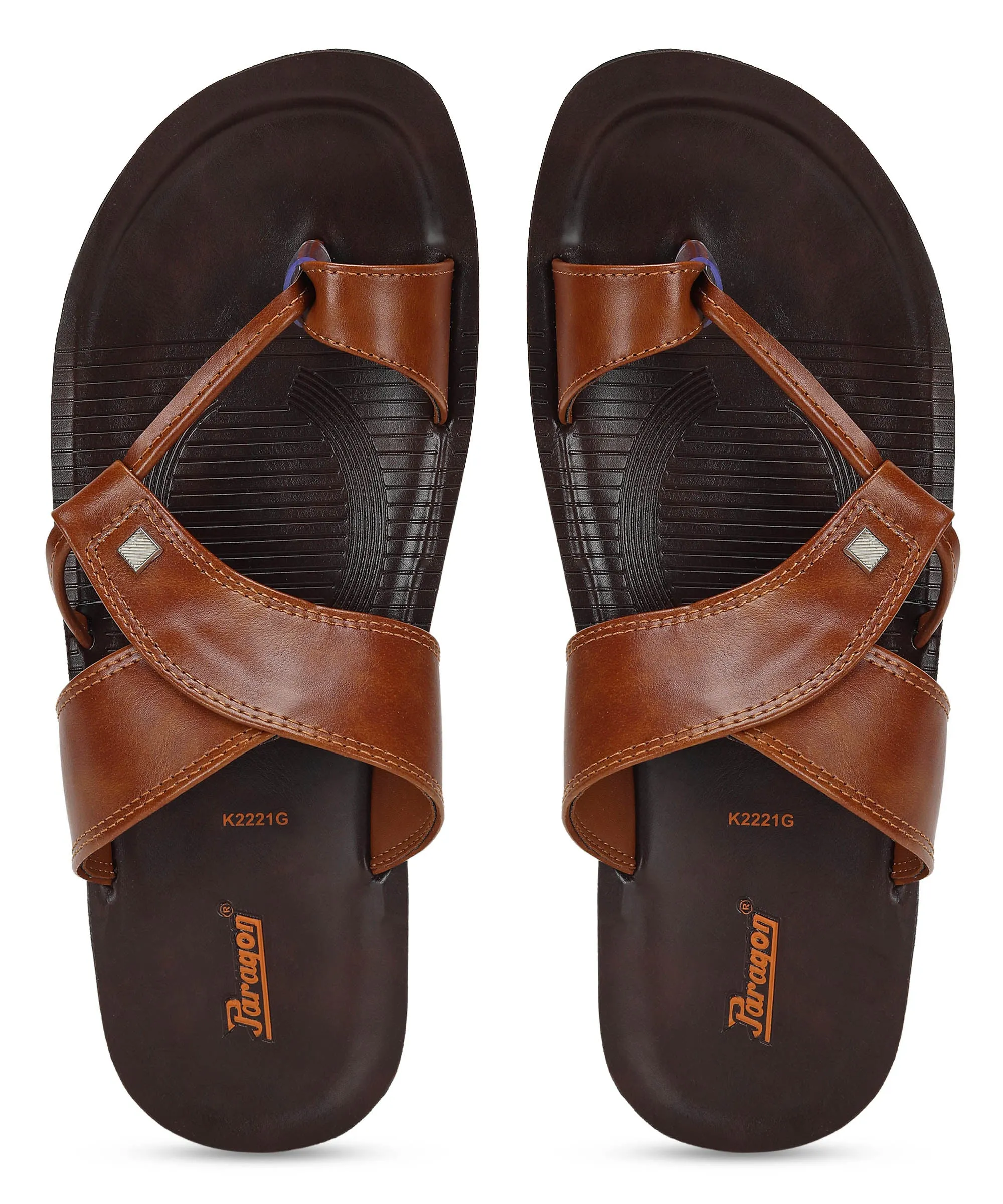 Paragon PUK2221G  Men Stylish Sandals | Comfortable Sandals for Daily Outdoor Use | Casual Formal Sandals with Cushioned Soles