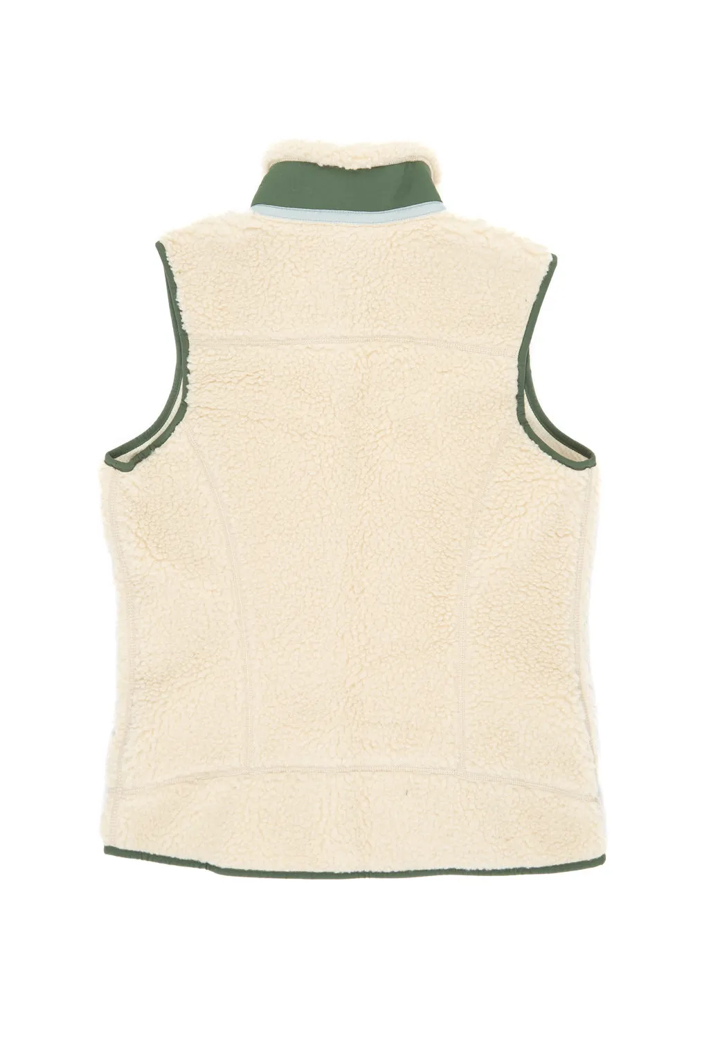 Patagonia Women's Classic Retro-X Vest - Dark Natural w/Torrey Pine Green