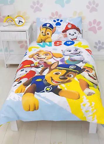 PAW Patrol Splodge ’Pawsome’ Junior Duvet Cover Set | Kaleidoscope