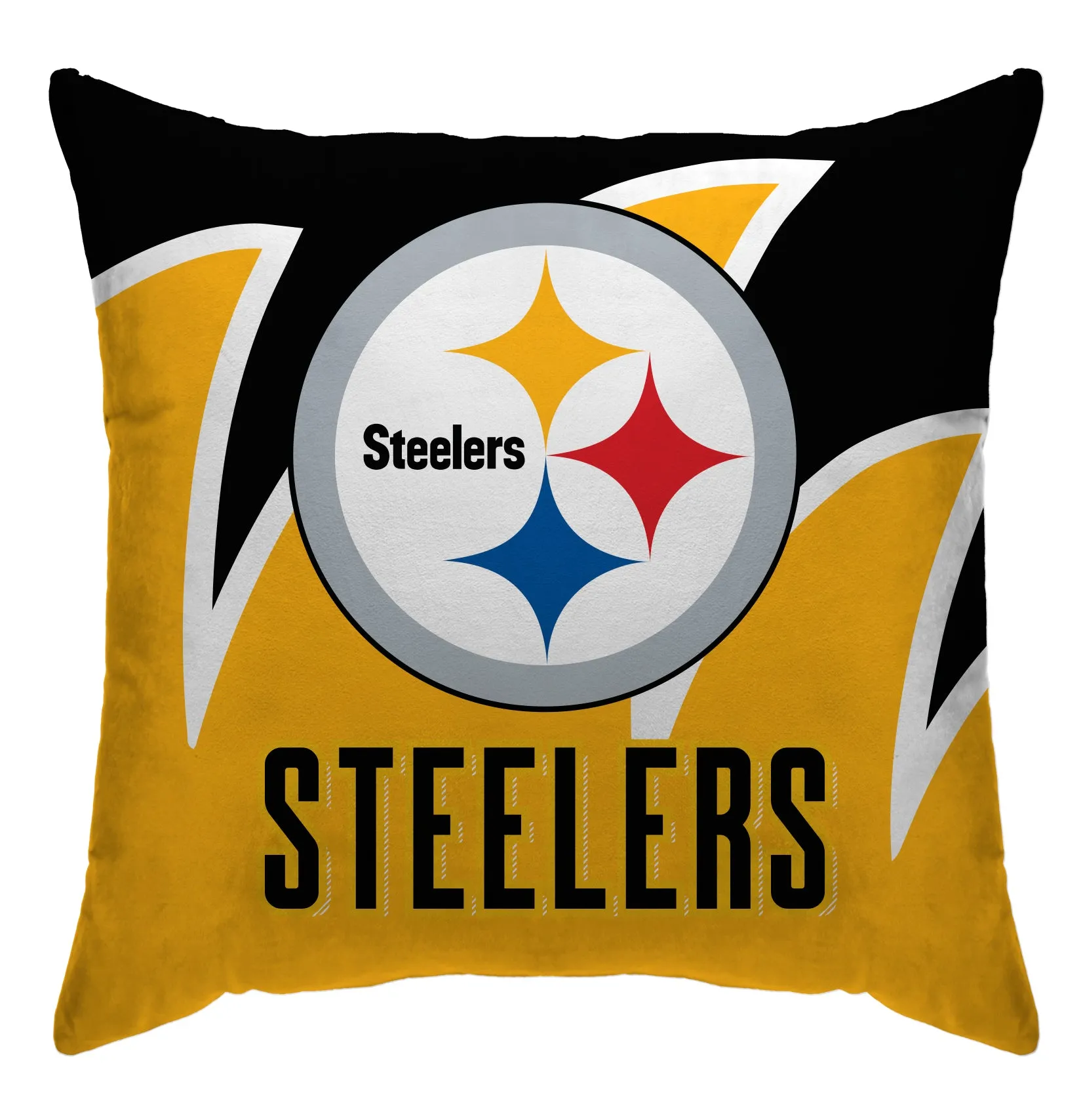 Pittsburgh Steelers Shark Tooth Throw Pillow