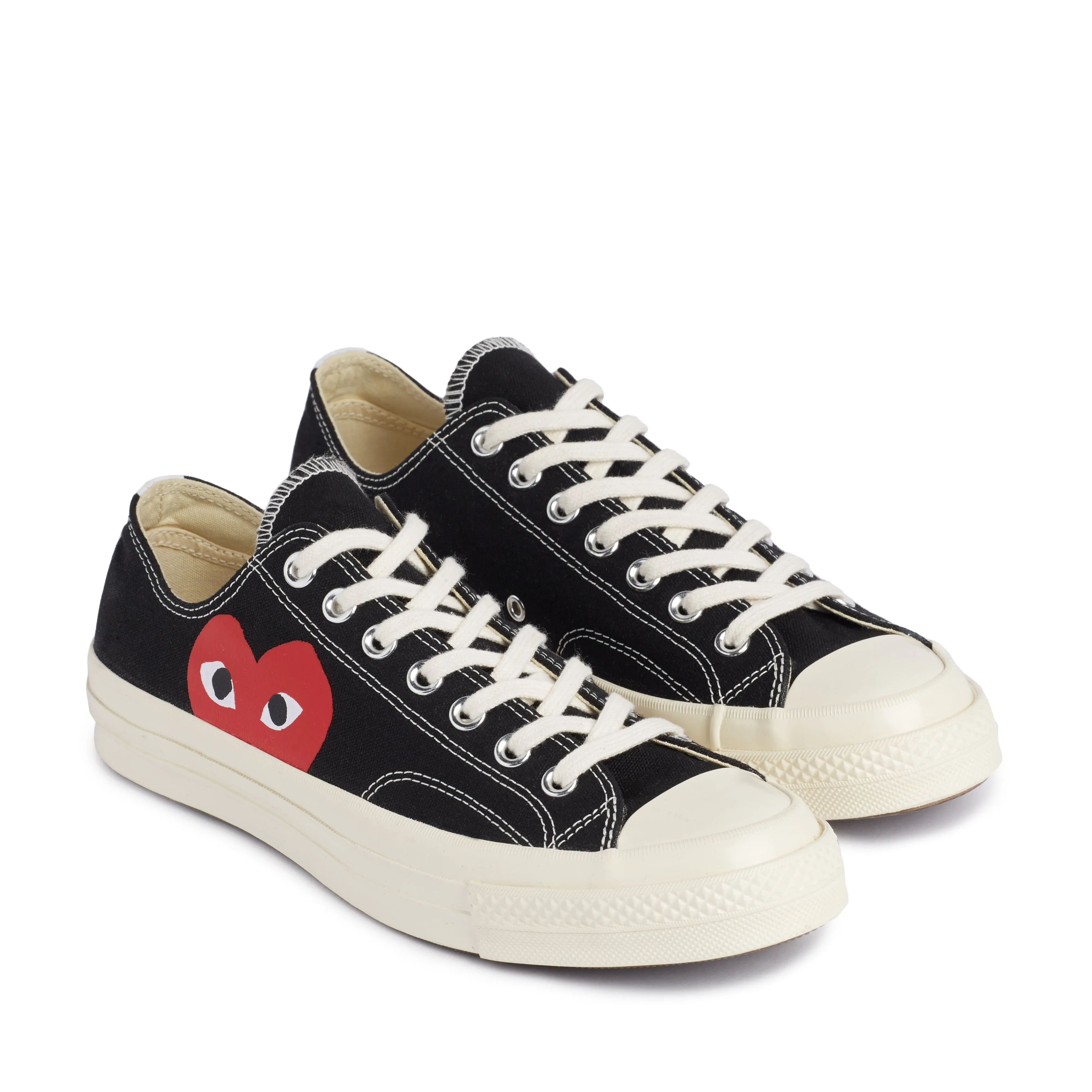 Play Converse  Red Heart Chuck Taylor All Star '70 Low Black 