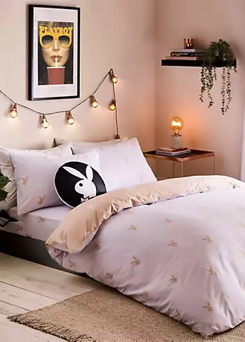 Playboy Iconic Bunny Duvet Cover Set | Kaleidoscope