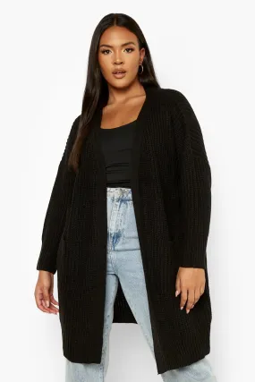 Plus Maxi Cardigan