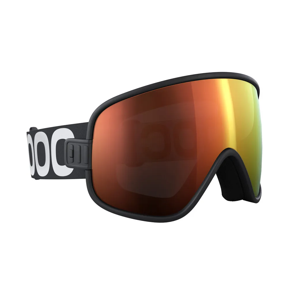 POC Vitrea Ski Goggles Partly Sunny Orange Lens - Uranium Black Frame