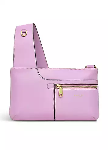 Pockets Icon Sugar Pink Mini Ziptop Crossbody Bag by Radley London | Look Again