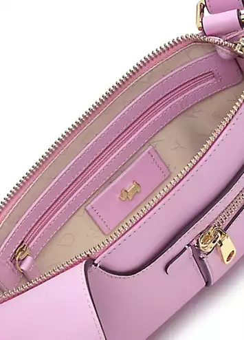 Pockets Icon Sugar Pink Mini Ziptop Crossbody Bag by Radley London | Look Again