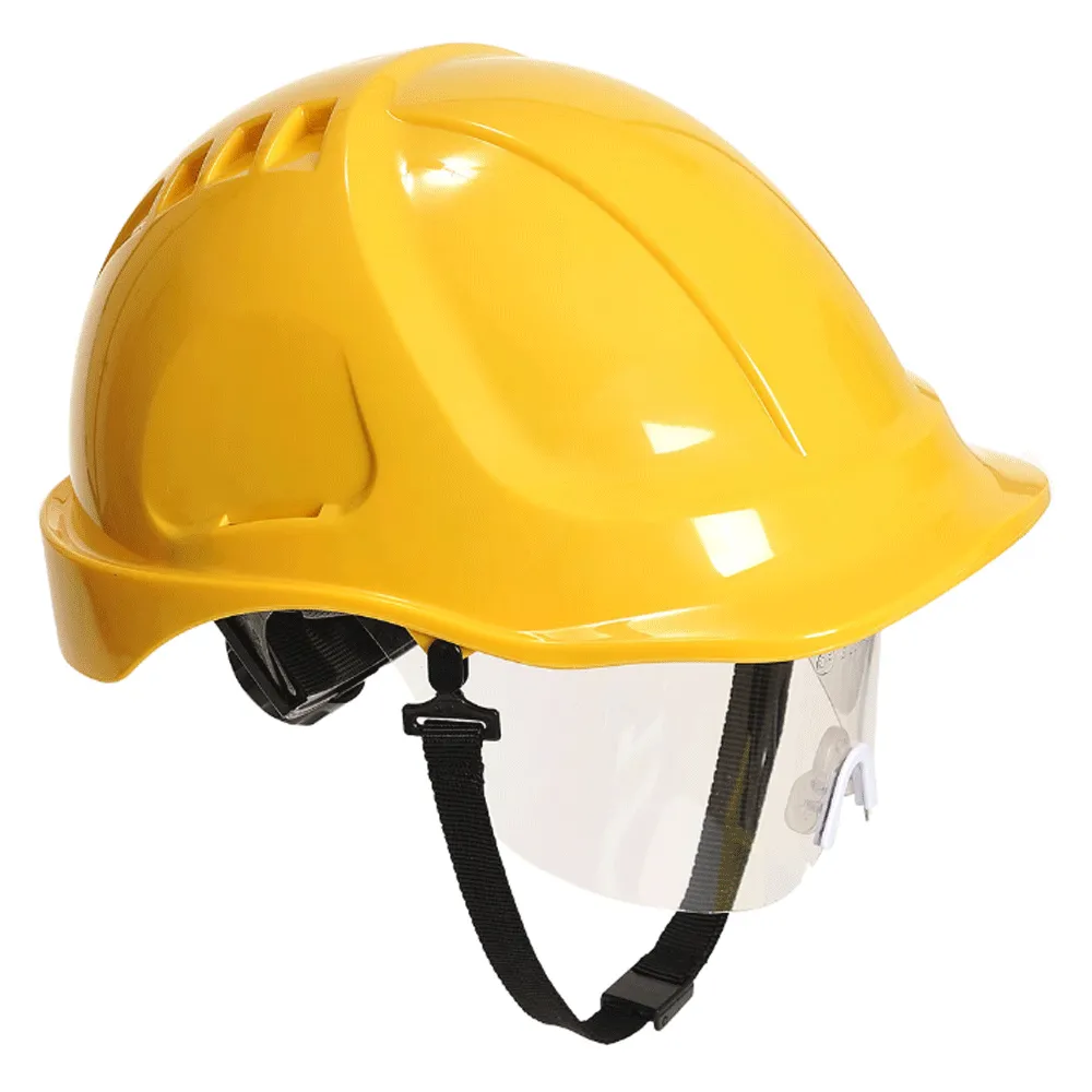 Portwest PW54 Endurance Plus Visor Hard Hat Helmet Various Colours