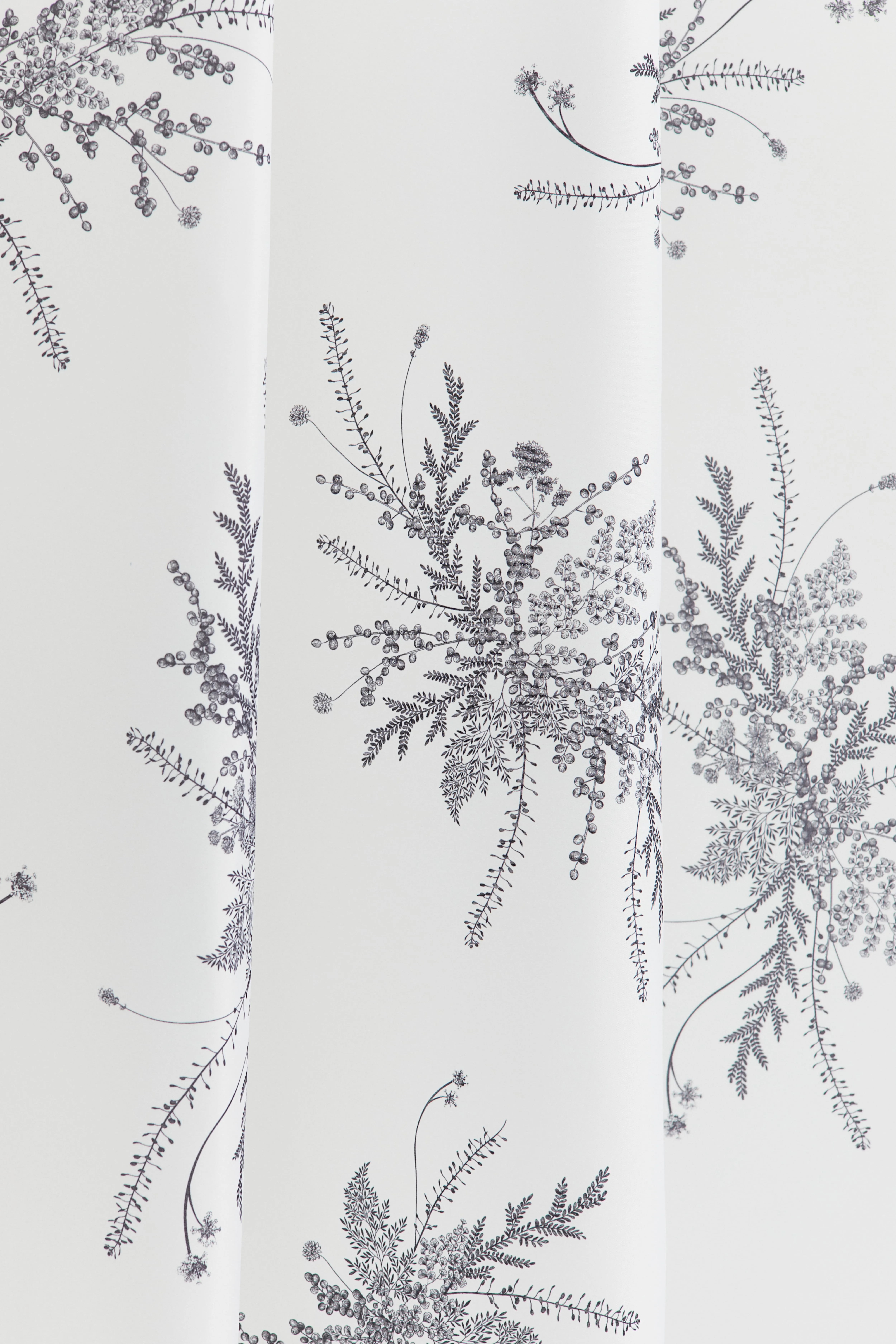 Printed shower curtain - White/Floral - Home All | H&M GB