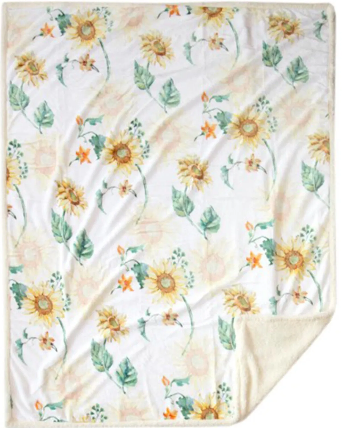 Product Name:  Carstens Home Sunflower Plush Throw Blanket