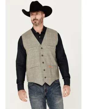 Product Name:  Powder River Outfitters Men's Plaid Print Wool Vest