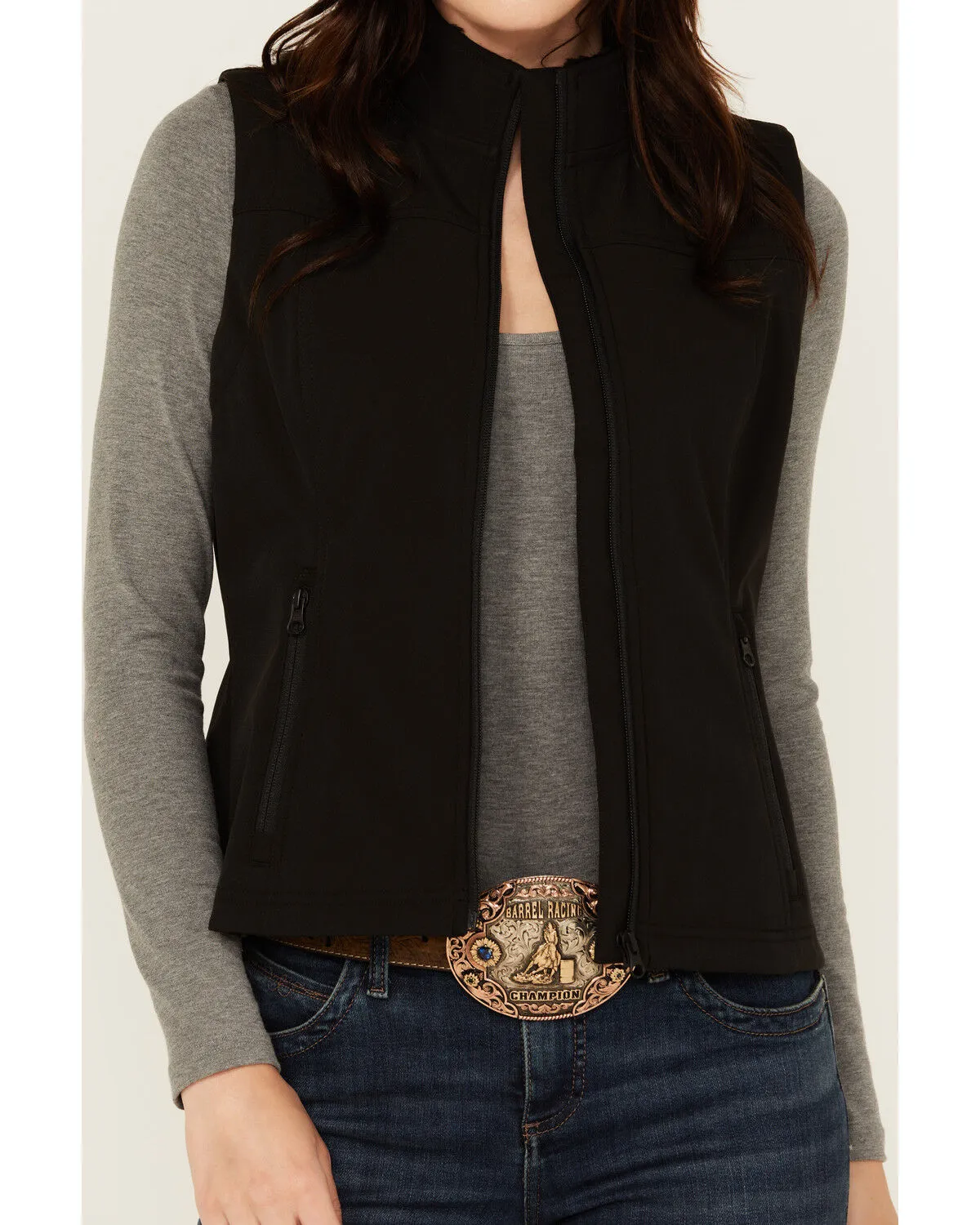 Product Name:  Shyanne Ranch Women's Solid Softshell Vest