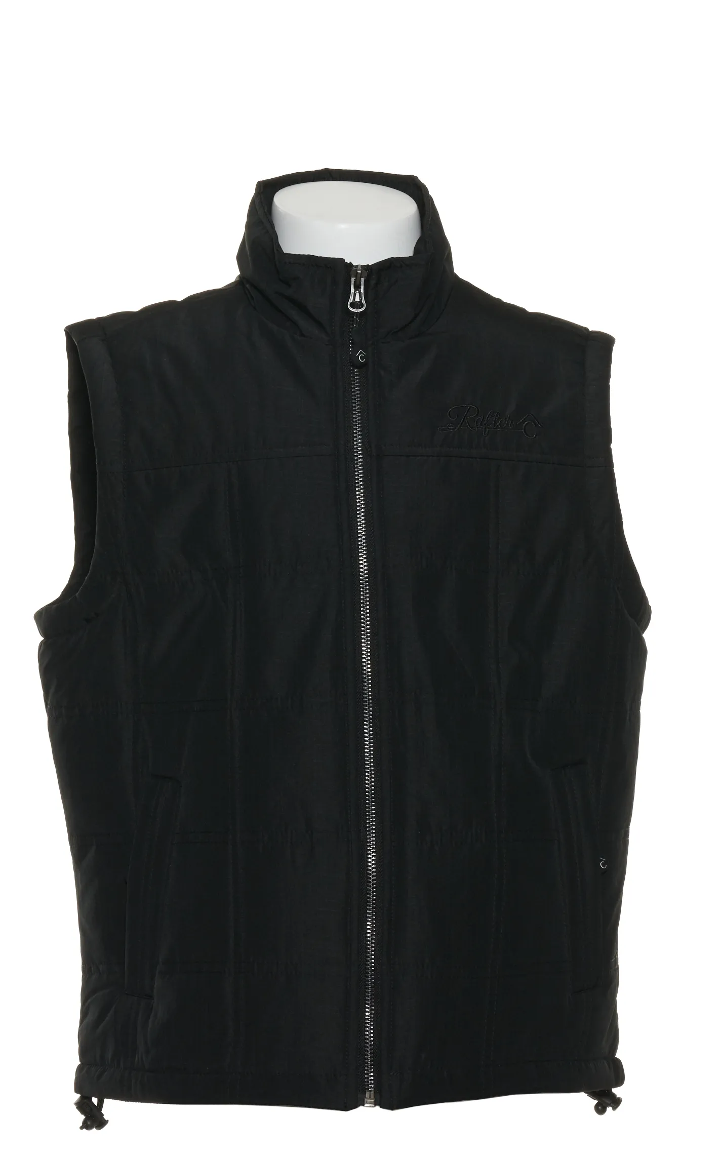 Rafter C Boys' Black Quilted Puff Vest