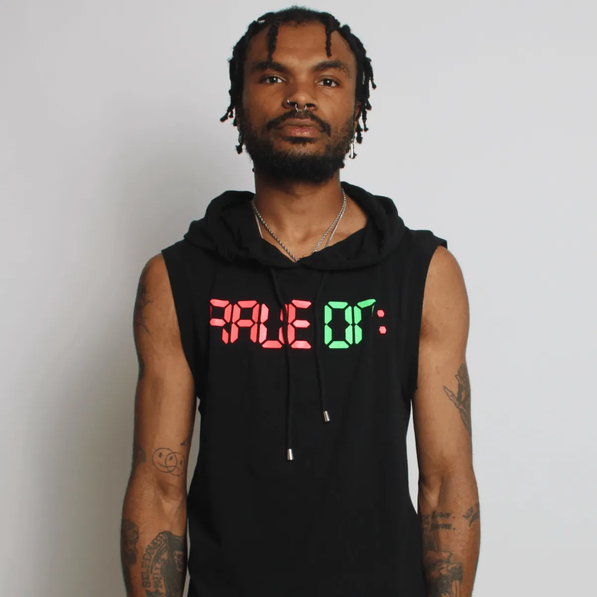 RAVE ON TECH VEST BLACK MENS