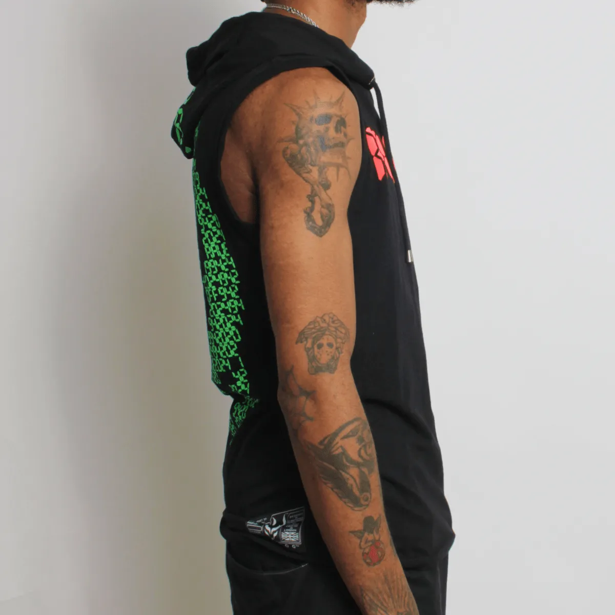 RAVE ON TECH VEST BLACK MENS