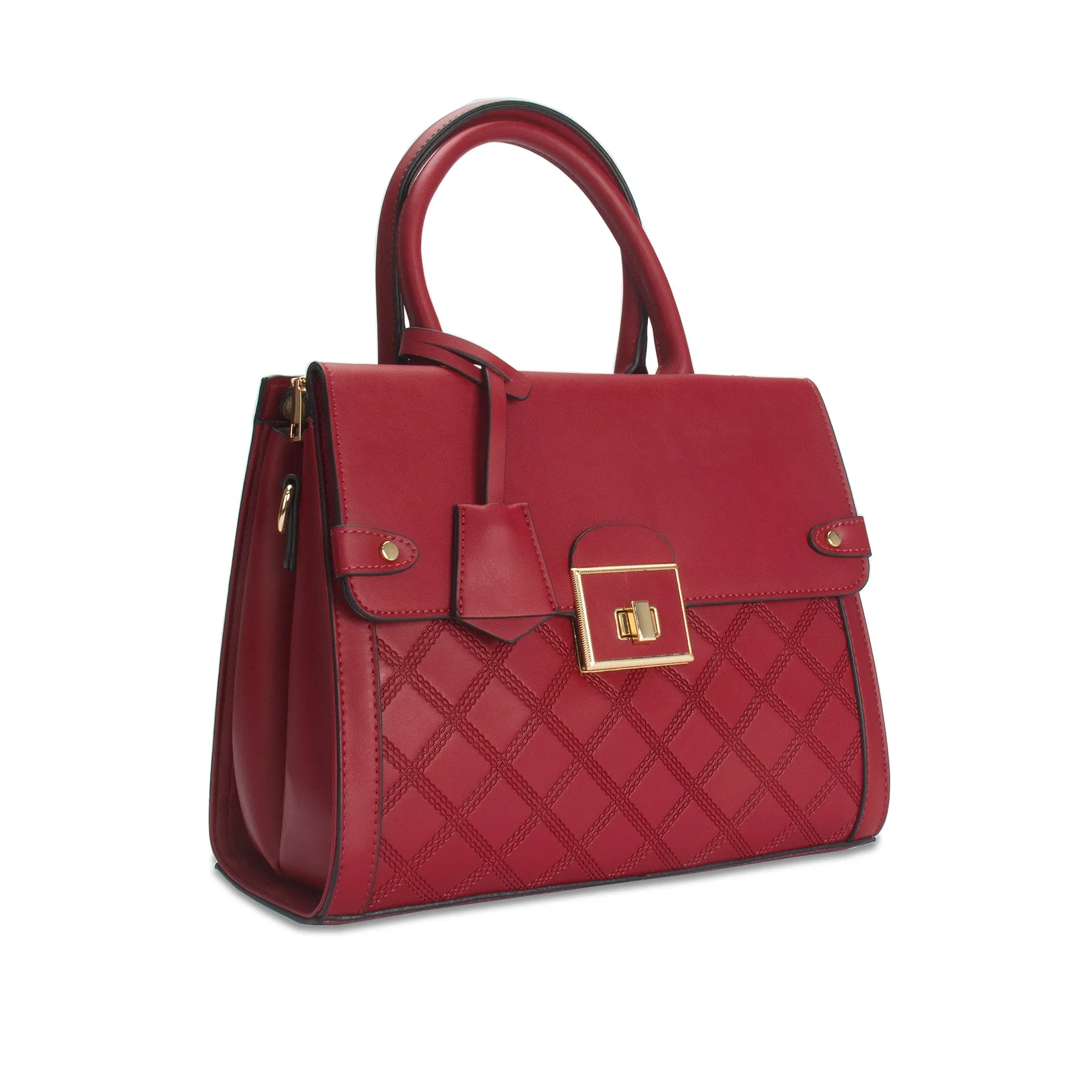 Remi textured monogram Shoulder bag