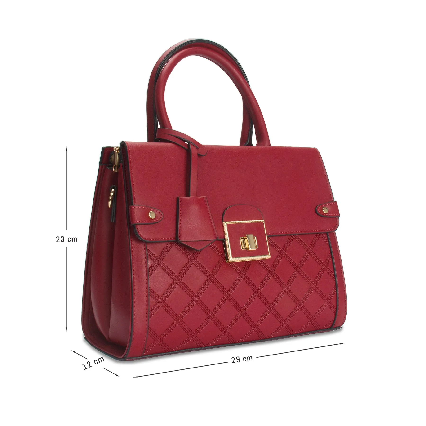 Remi textured monogram Shoulder bag