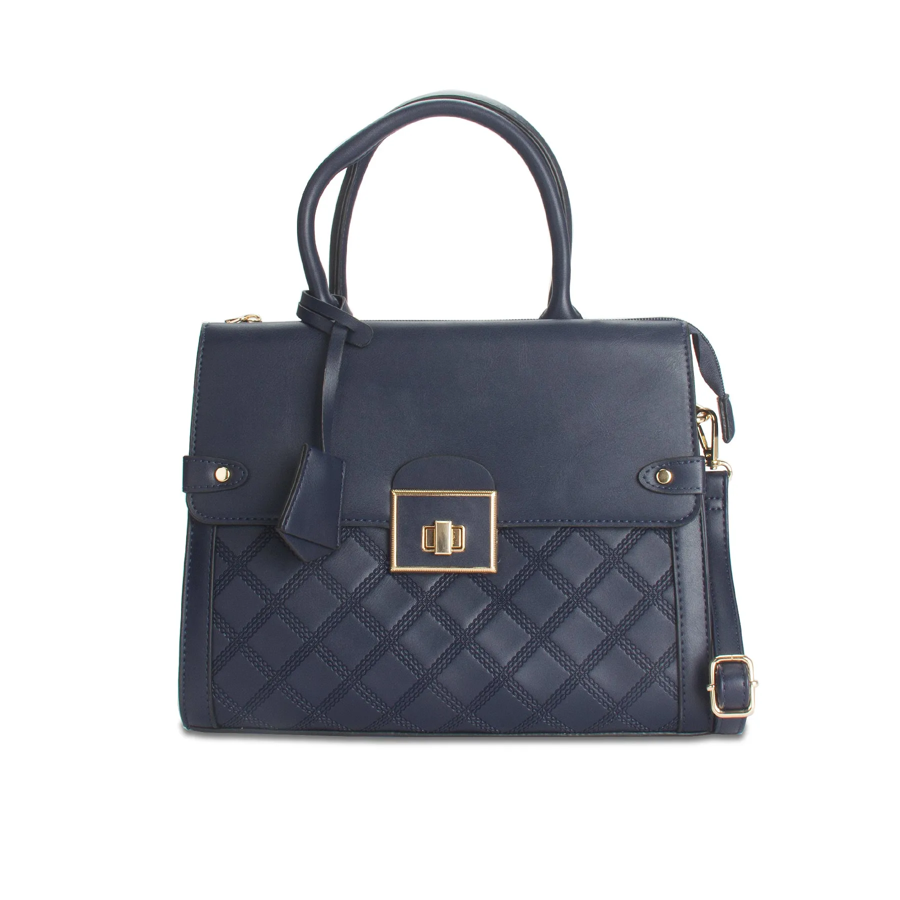 Remi textured monogram Shoulder bag