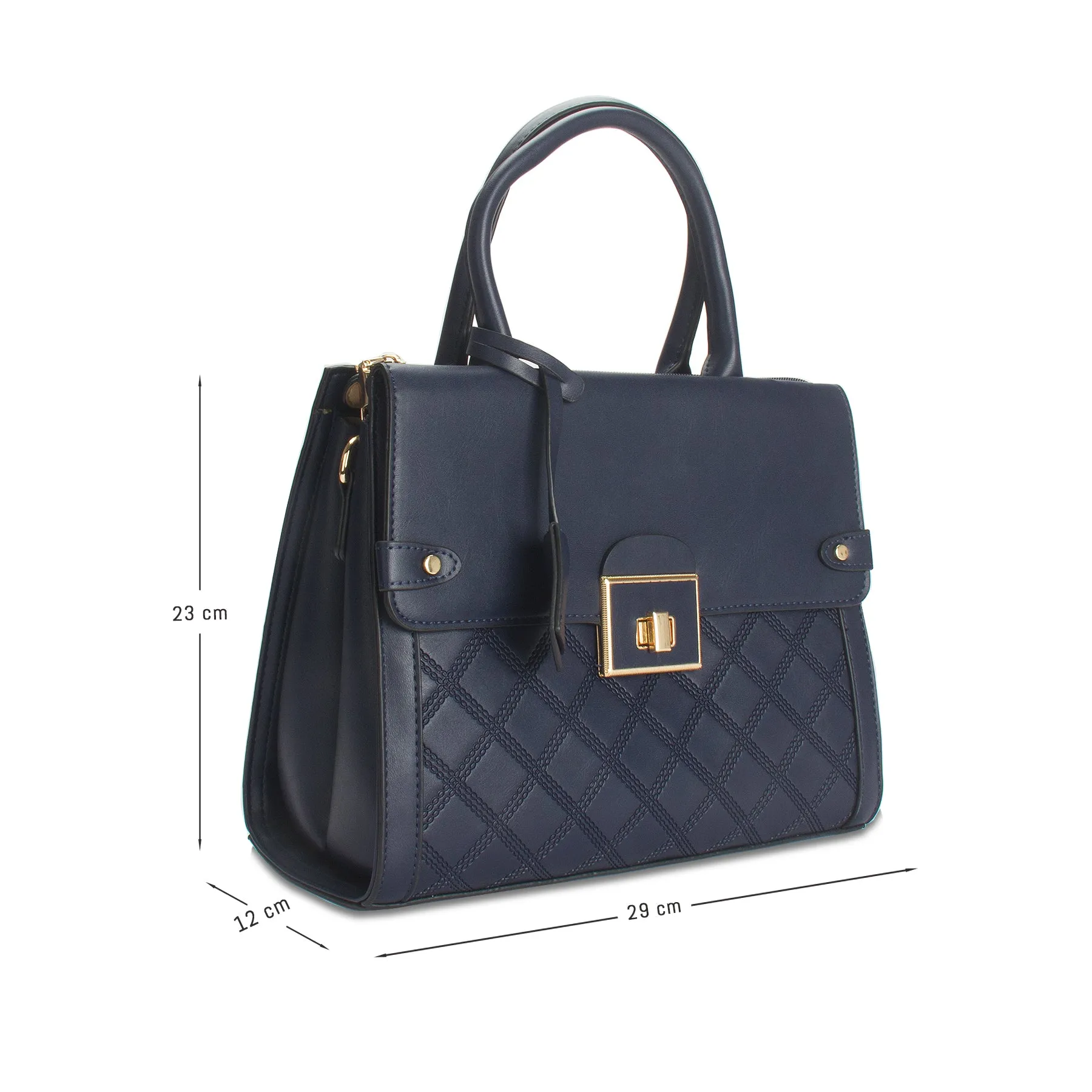 Remi textured monogram Shoulder bag