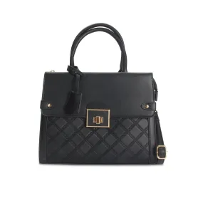 Remi textured monogram Shoulder bag