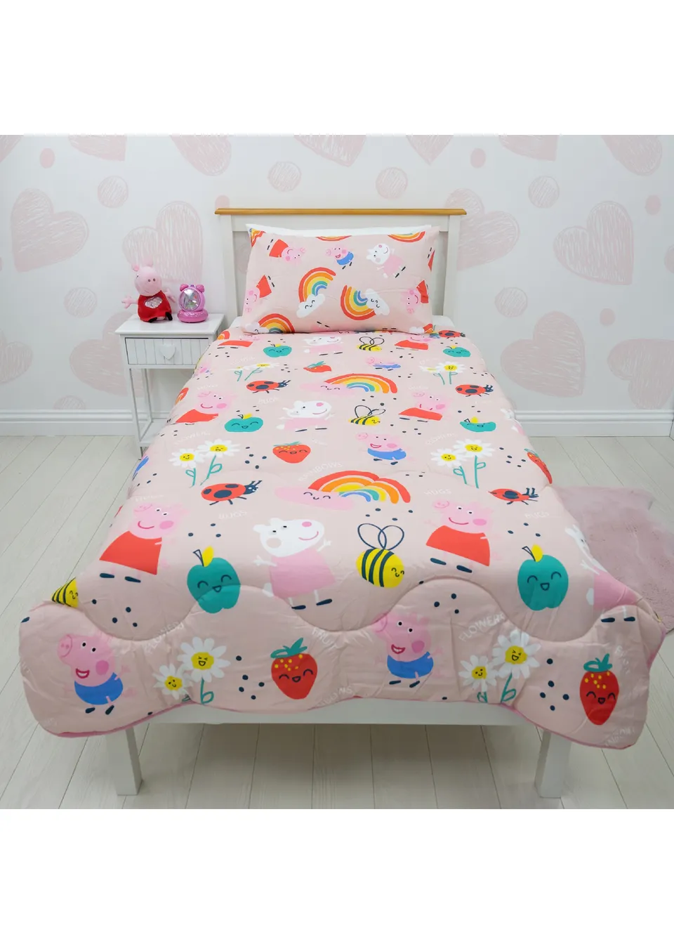 Rest Easy Sleep Better Peppa Pig Coverless Quilt (4.5 Tog)