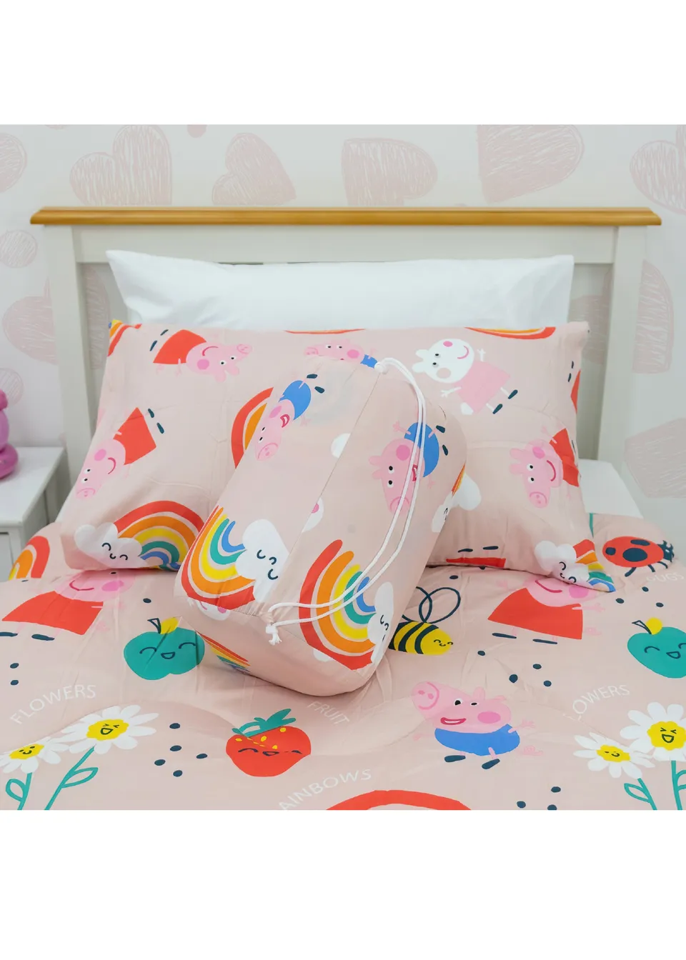 Rest Easy Sleep Better Peppa Pig Coverless Quilt (4.5 Tog)